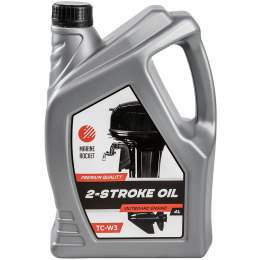 Масло 4л 2-тактное минеральное TC-W3 Marine Rocket (4620136022767)